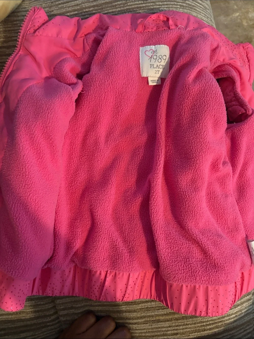 Est. 1989 place bright pink
